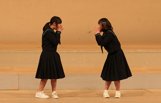 あかりおんぽこ／松山市立西中学校