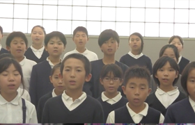 『天主閣』松山市立素鵞小学校